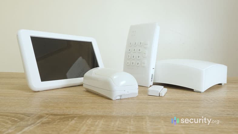 The Frontpoint security system. The Frontpoint security system.