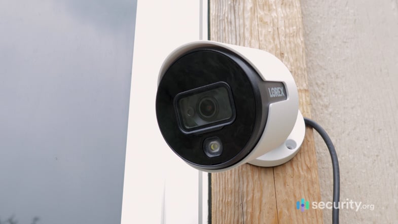 Lorex Camera – Mounted Lorex Camera - Mounted