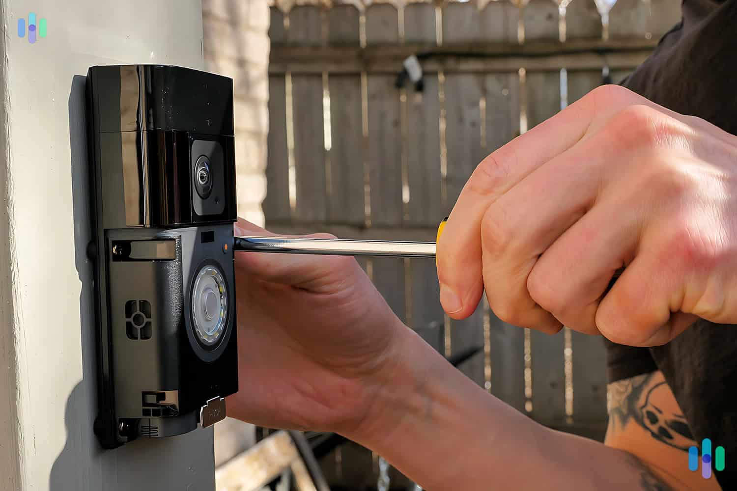 Installing the Ring Battery Doorbell Plus Installing the Ring Battery Doorbell Plus