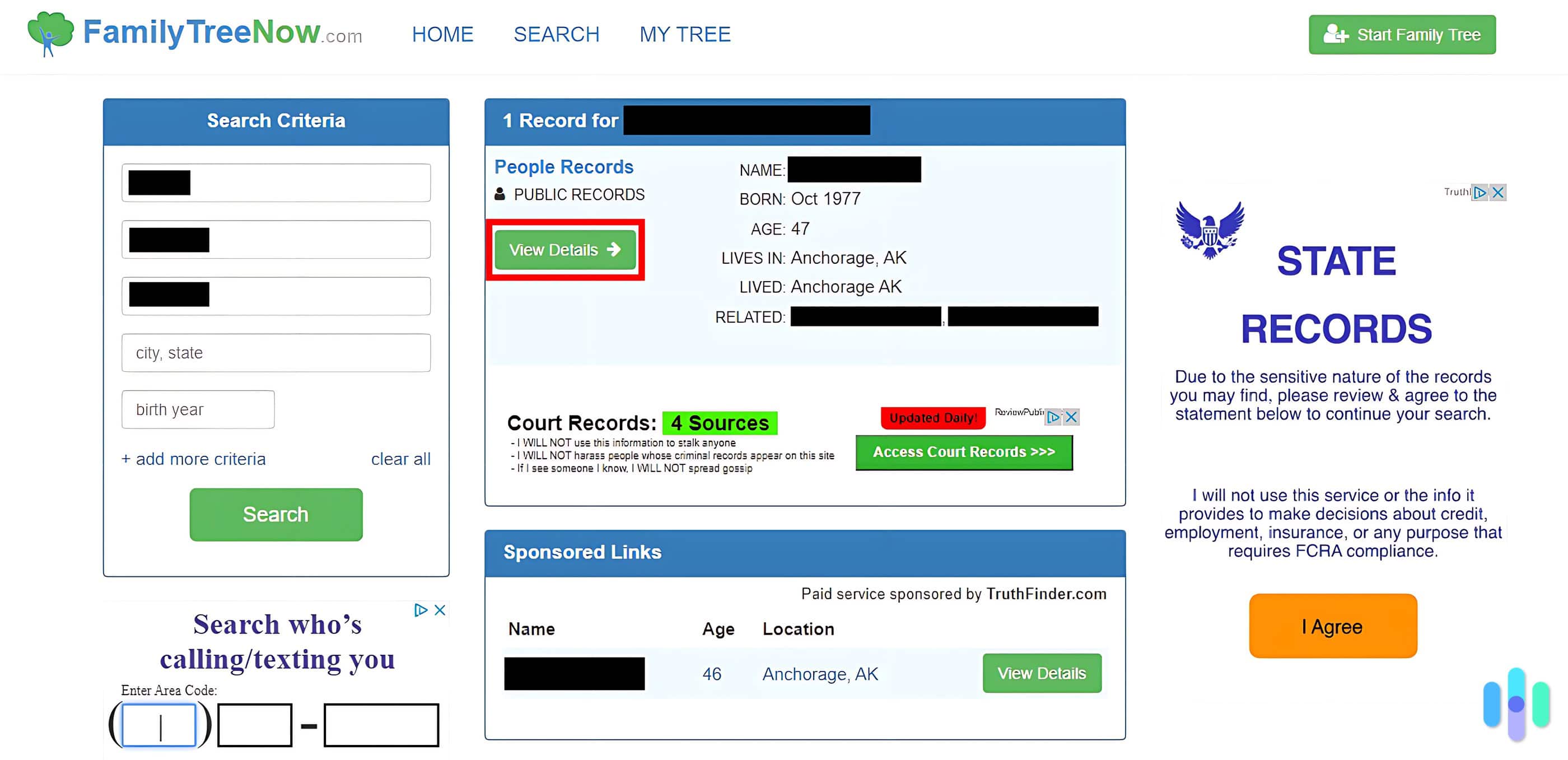 Select the record that best matches your information. Select the record that best matches your information.