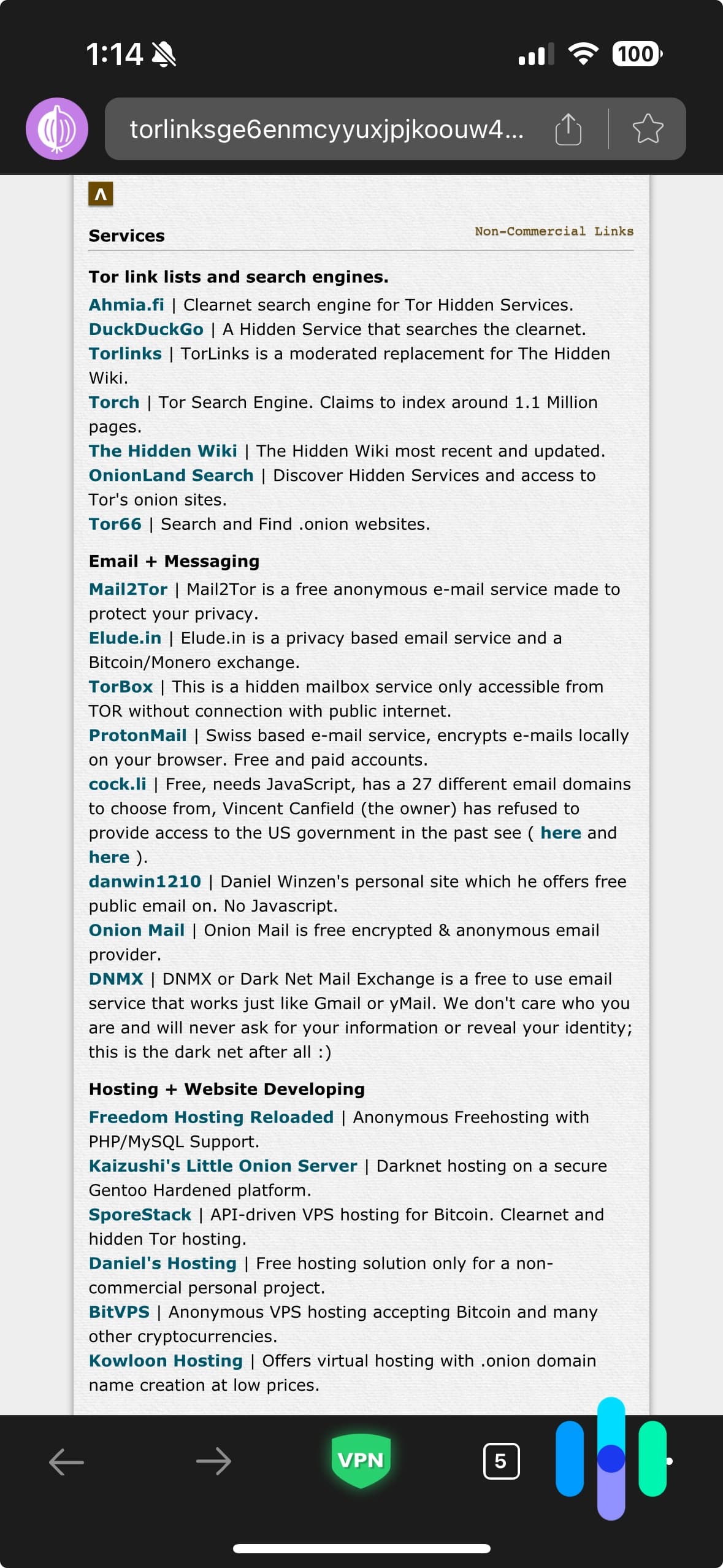 Using the TorWeb App Using the TorWeb App