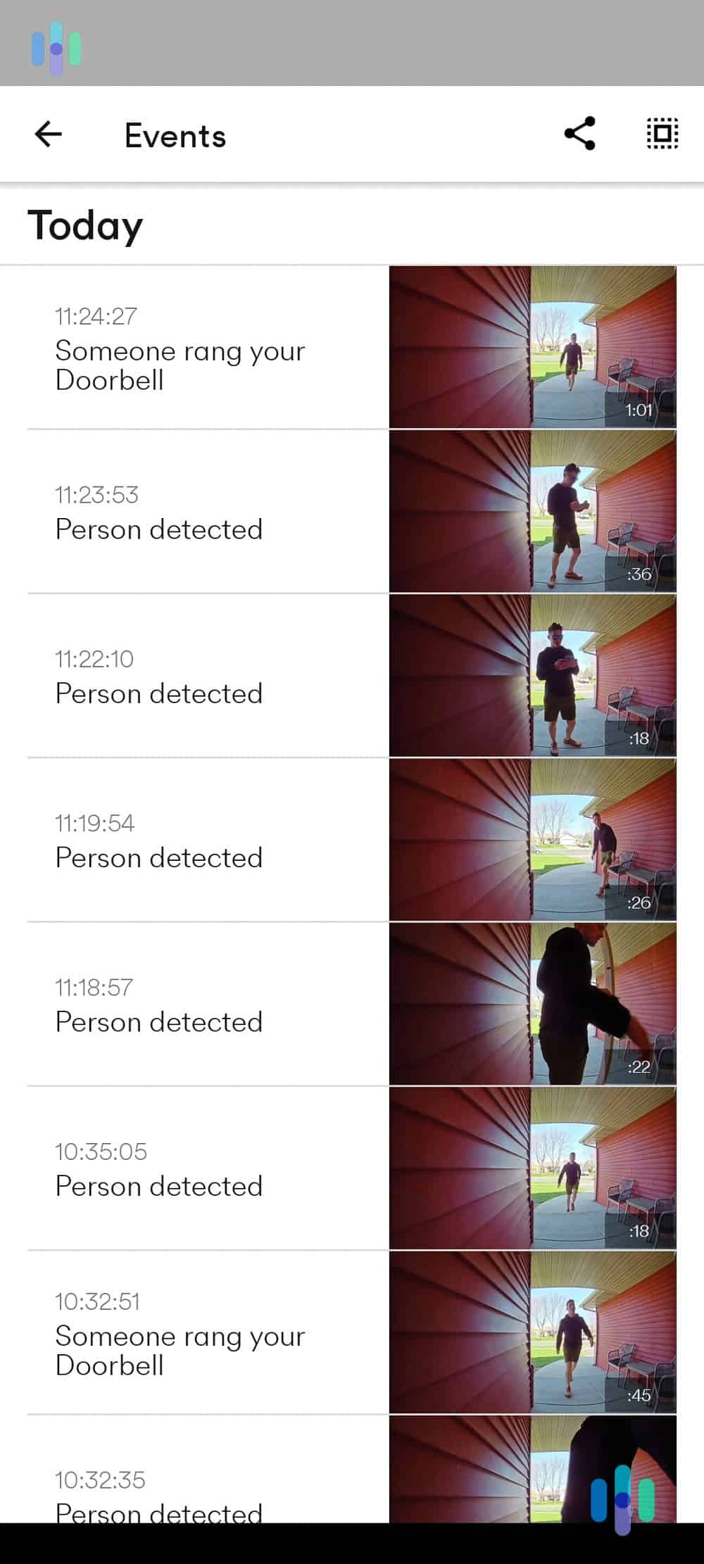 Vivint app doorbell event history Vivint app doorbell event history
