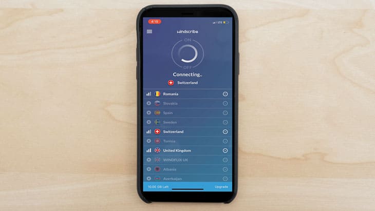 Windscribe App Windscribe App