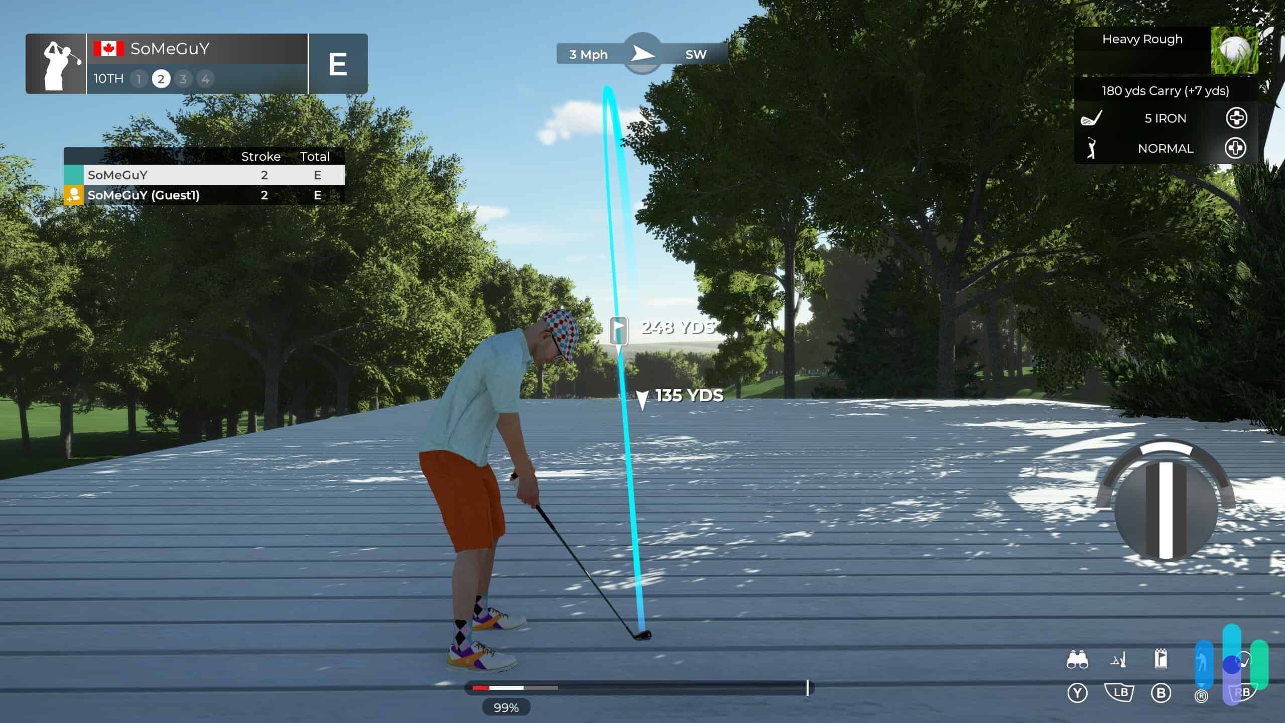 Playing PGA Tour Golf on the Xbox and doing our VPN testing Playing PGA Tour Golf on the Xbox and doing our VPN testing