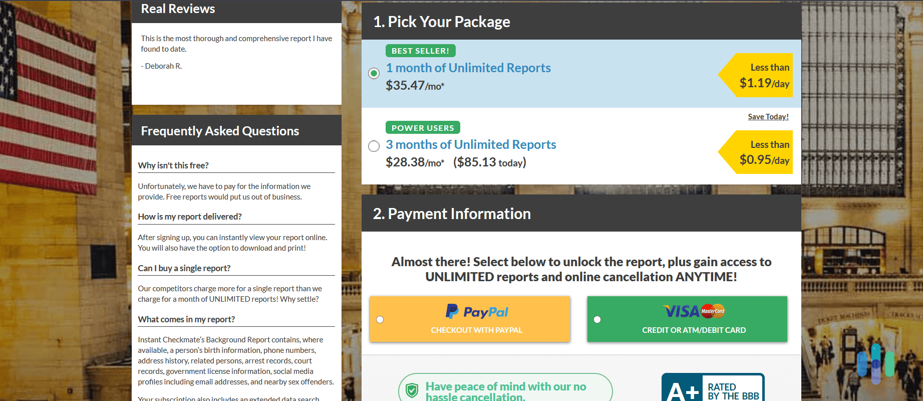 Accessing a report on someone’s personal information on Instant Checkmate requires a paid subscription Accessing a report on someone’s personal information on Instant Checkmate requires a paid subscription