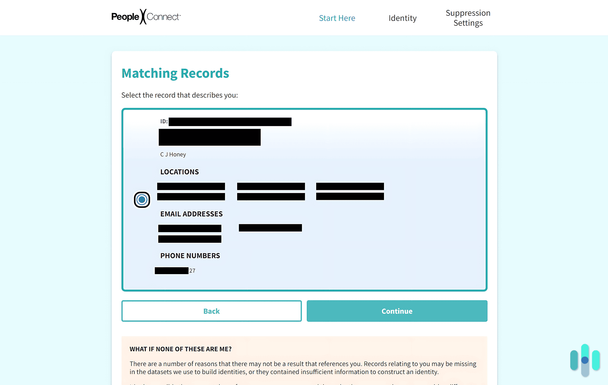 Intelius had some of our information wrong when matching our records. Intelius had some of our information wrong when matching our records.