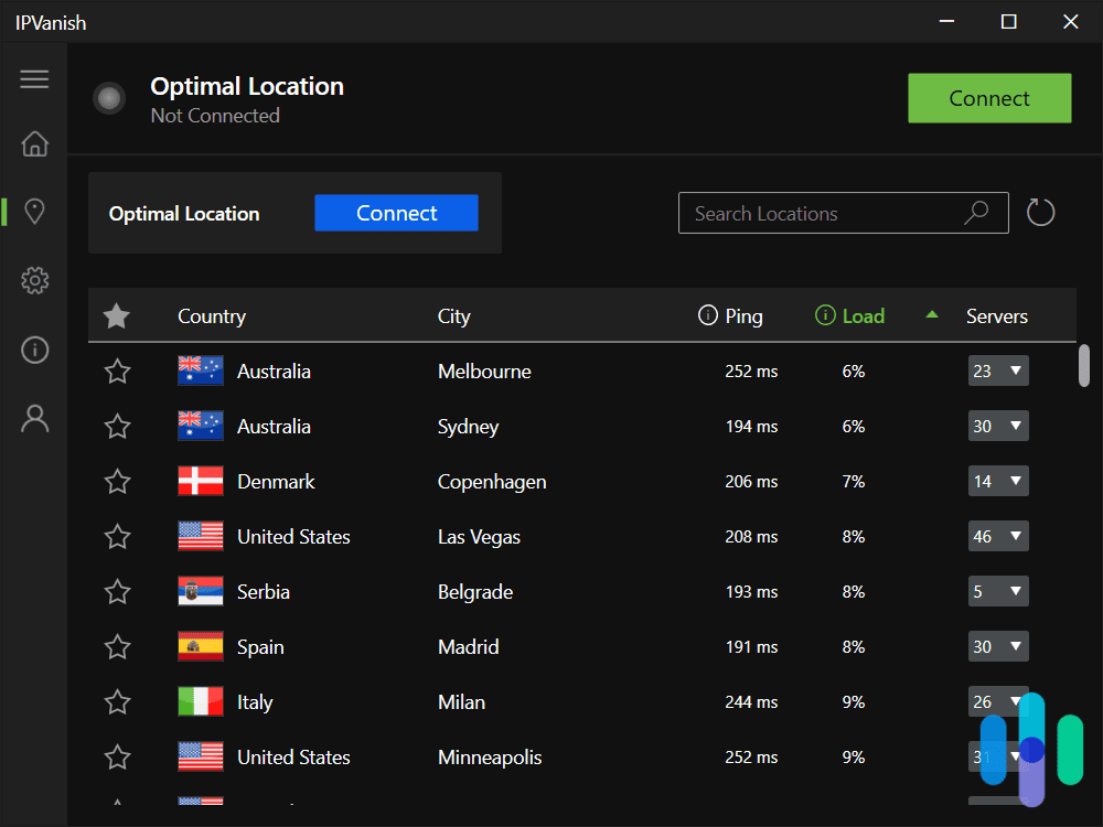 IPVanish location and speed filtering IPVanish location and speed filtering