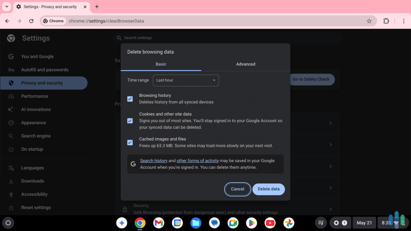 It only takes a few clicks to delete your search history on Firefox.