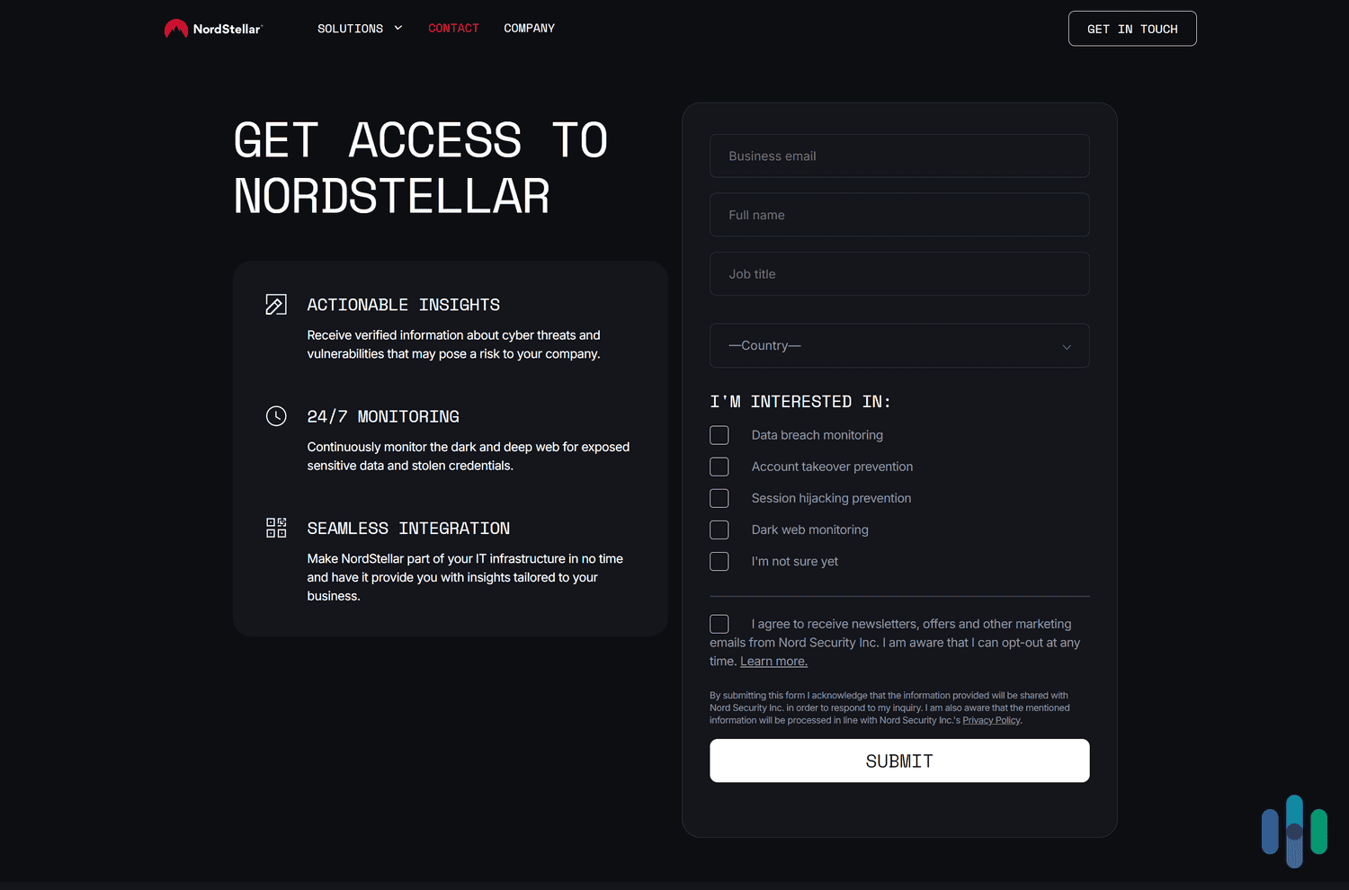 NordStellar provides customizable pricing based on your business needs, and also has a free demo. NordStellar provides customizable pricing based on your business needs, and also has a free demo.