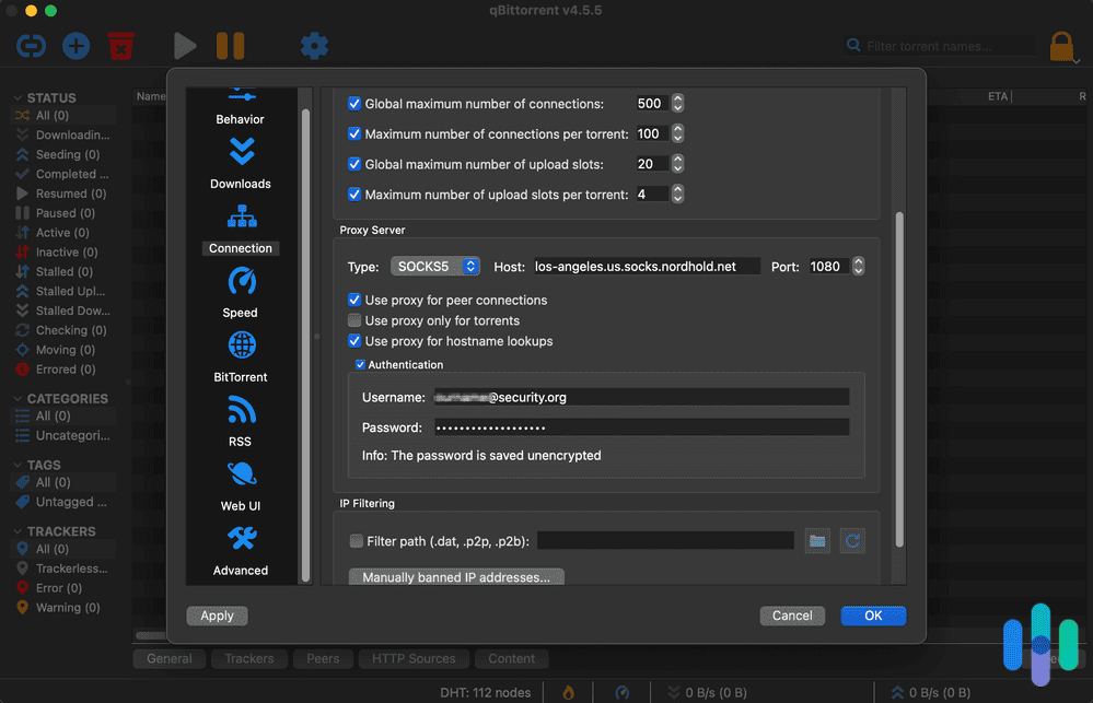 Setting up NordVPN to run on qBittorrent Setting up NordVPN to run on qBittorrent