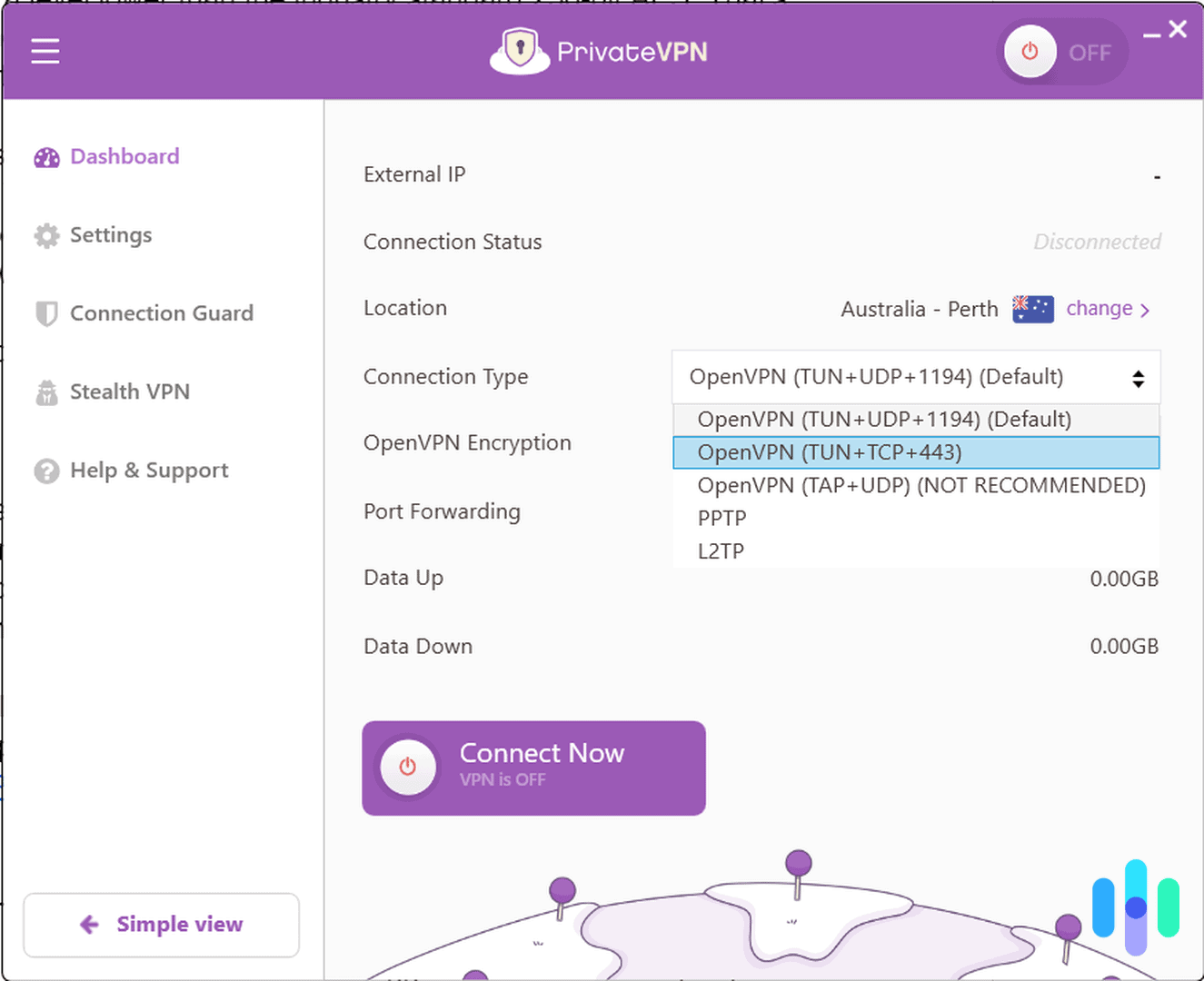 Private VPN offers OpenVPN (recommended), PP2P, and L2TP natively as VPN protocols. Private VPN offers OpenVPN (recommended), PP2P, and L2TP natively as VPN protocols.