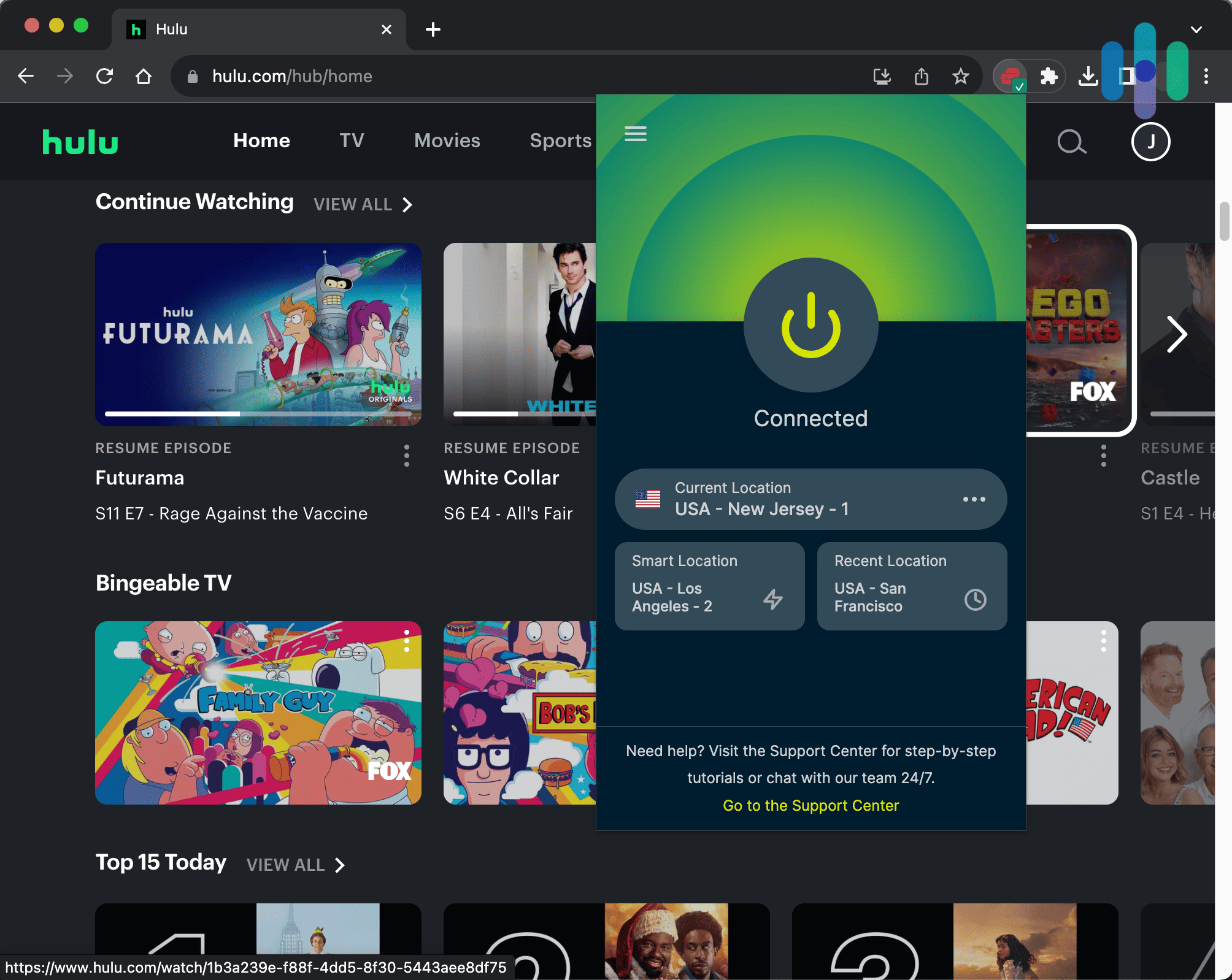 Streaming Hulu with ExpressVPN Streaming Hulu with ExpressVPN