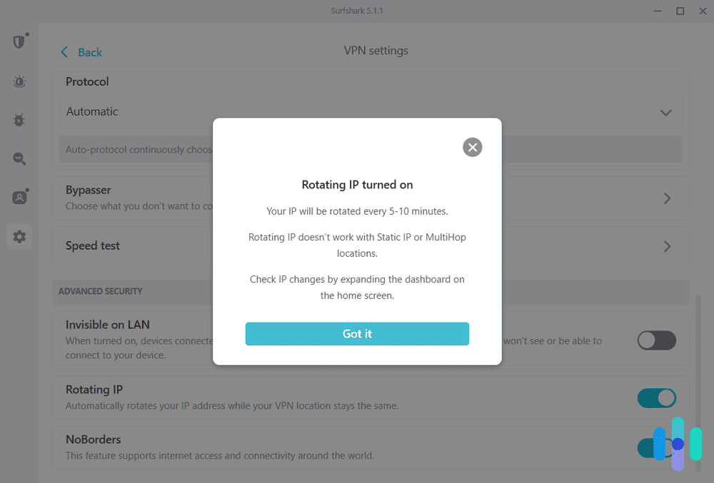 Surfshark rotating IP addresses. Surfshark rotating IP addresses.
