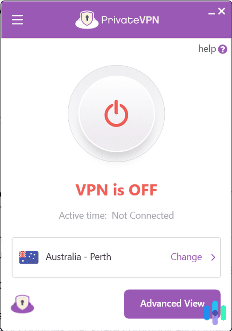 The Private VPN app. Secure your connection with the press of a button. The Private VPN app. Secure your connection with the press of a button.
