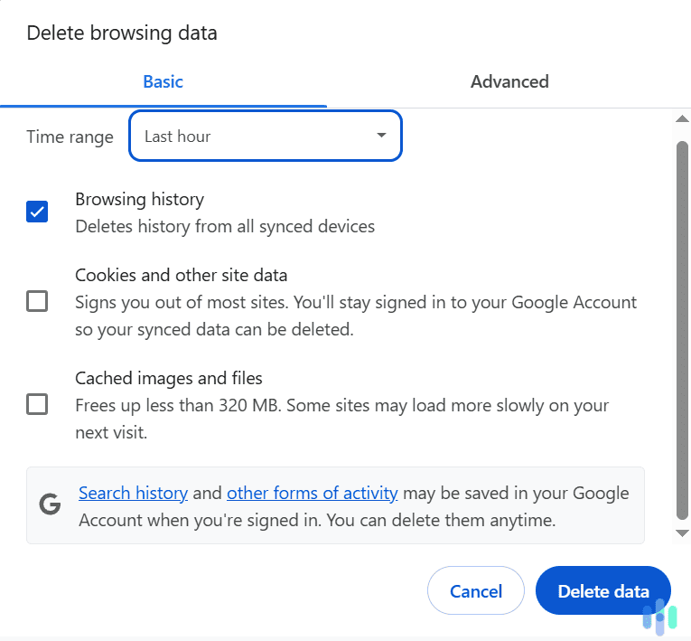 The process to clear your search history is more or less the same on each browser. The process to clear your search history is more or less the same on each browser.