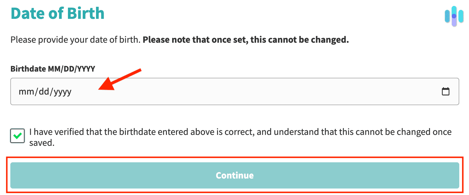 Truthfinder People Connect date of birth box Truthfinder People Connect date of birth box