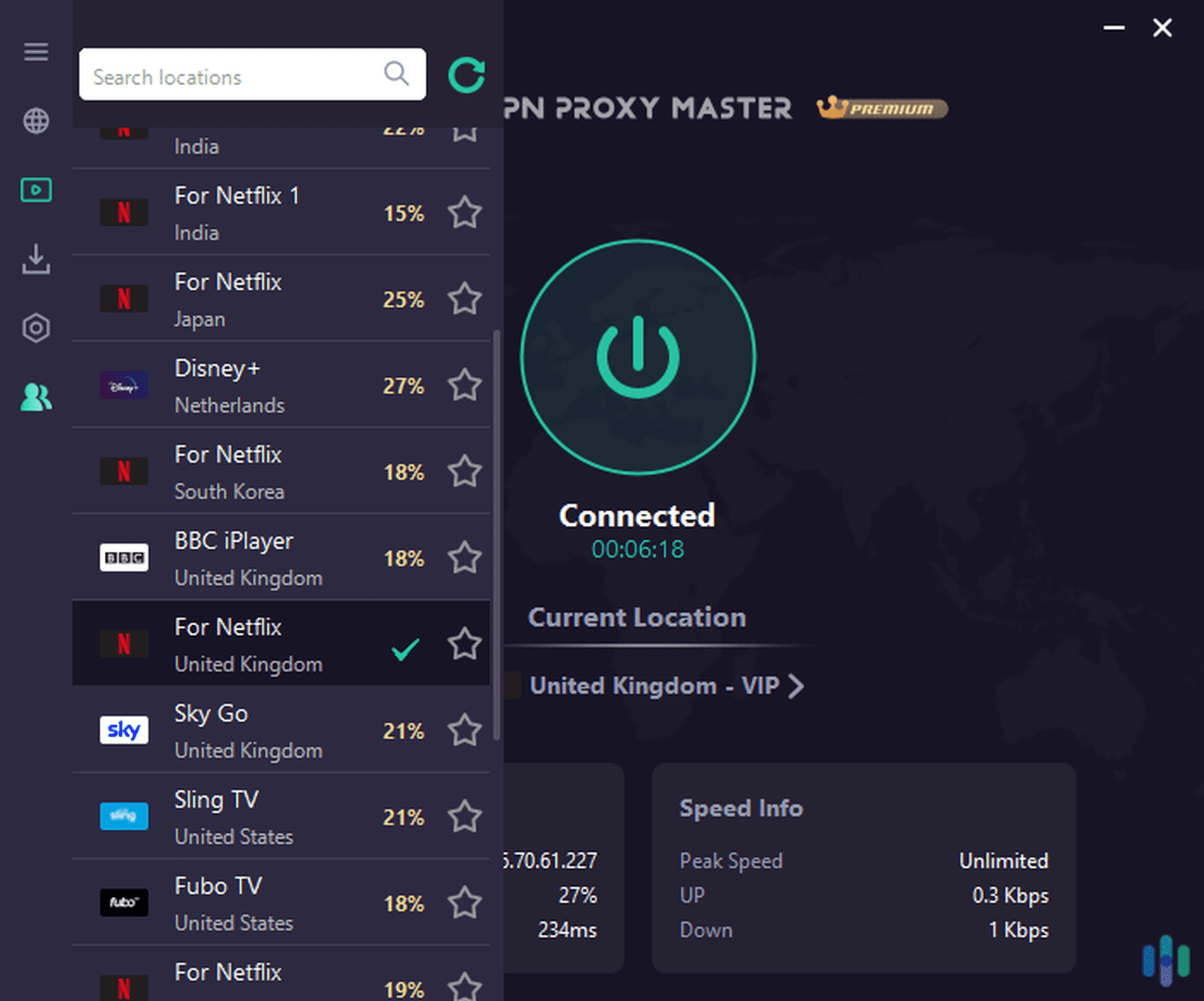 VPN Prime Video Netflix optimized servers