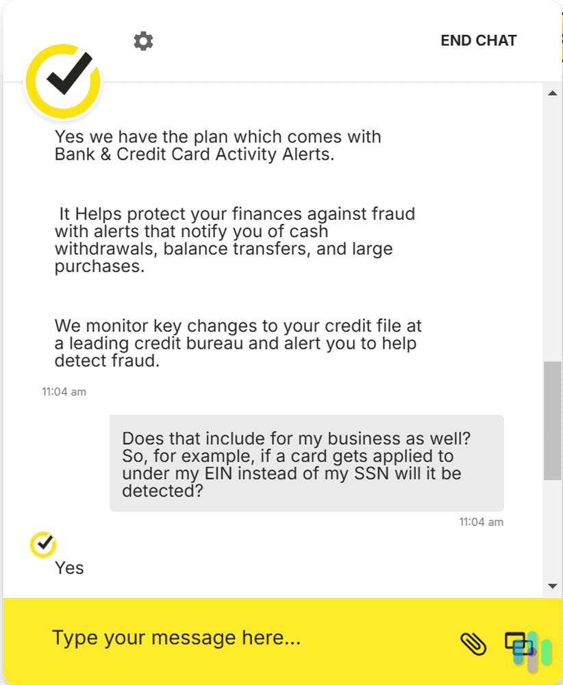 When we tested LifeLock, they monitored our business credit file and our personal credit file. When we tested LifeLock, they monitored our business credit file and our personal credit file.
